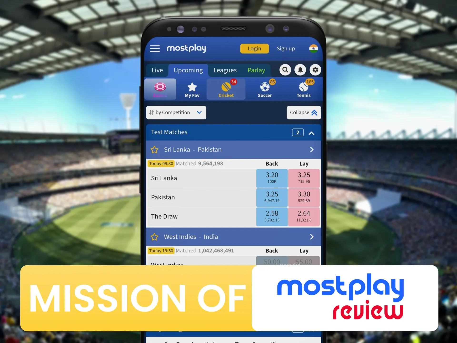 Mostplay is a great betting company to bet and play at.