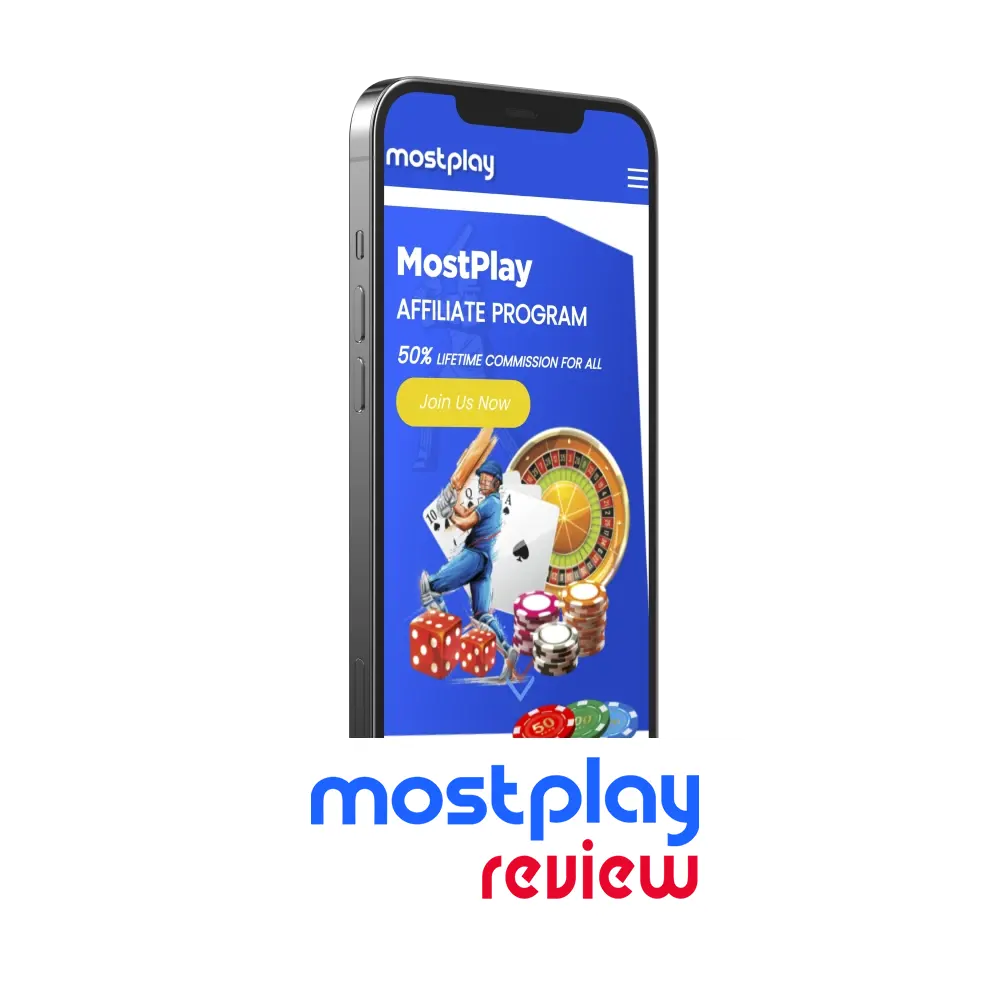 Choose an affiliate program from Mostplay.