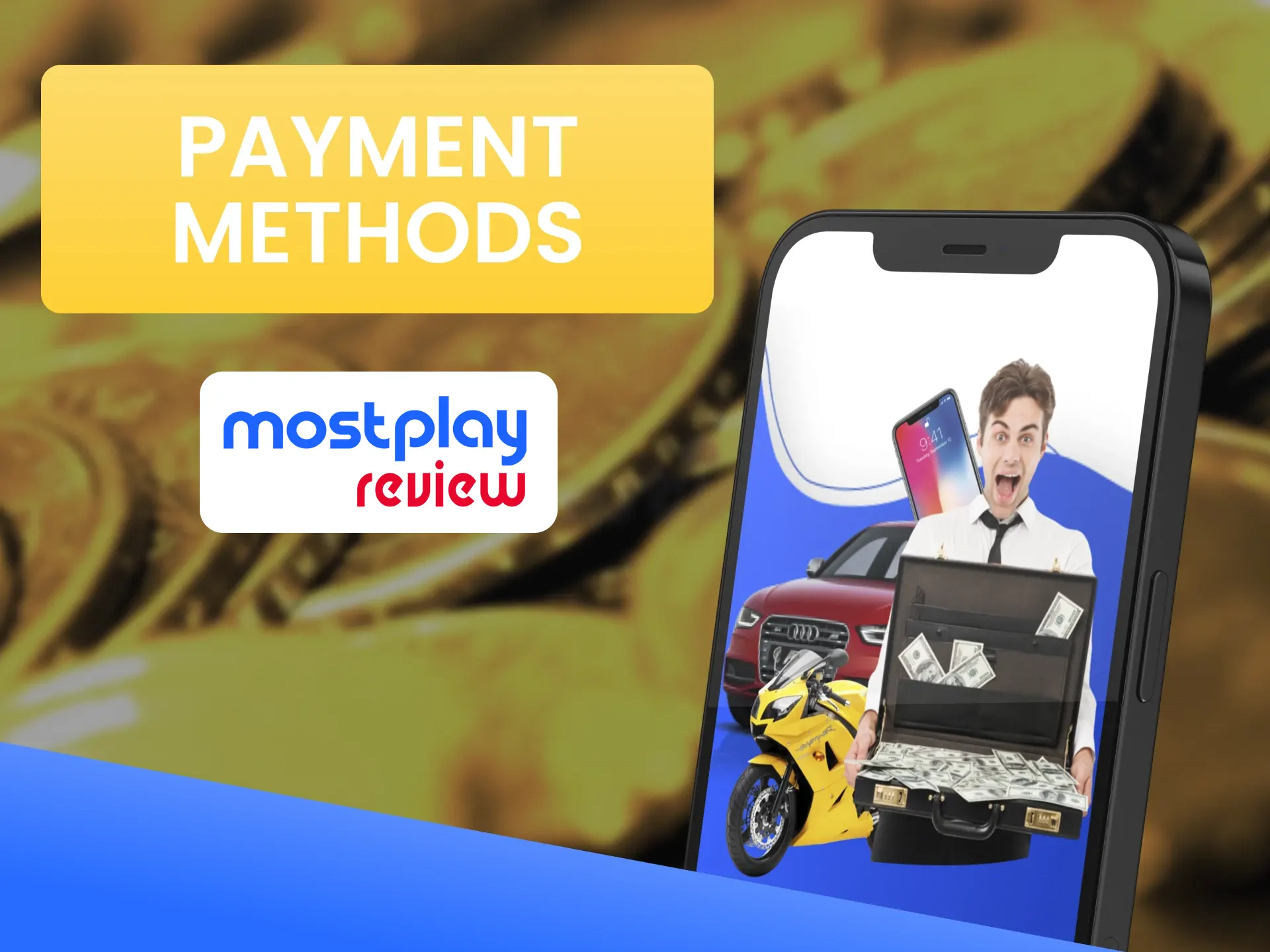 The Mostplay affiliate program has a large selection of transaction methods.