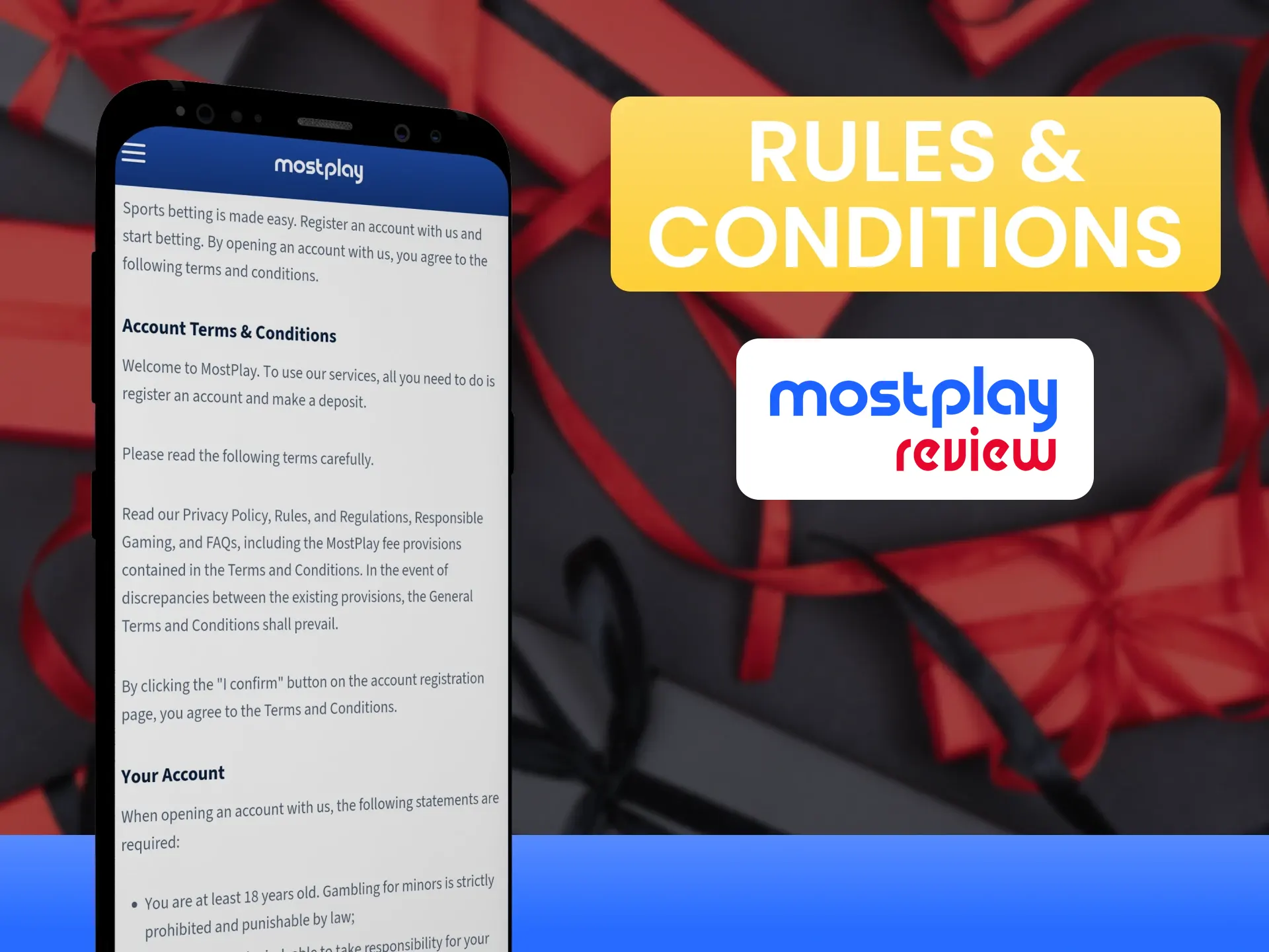 Learn the terms of use of the affiliate program from Mostplay.