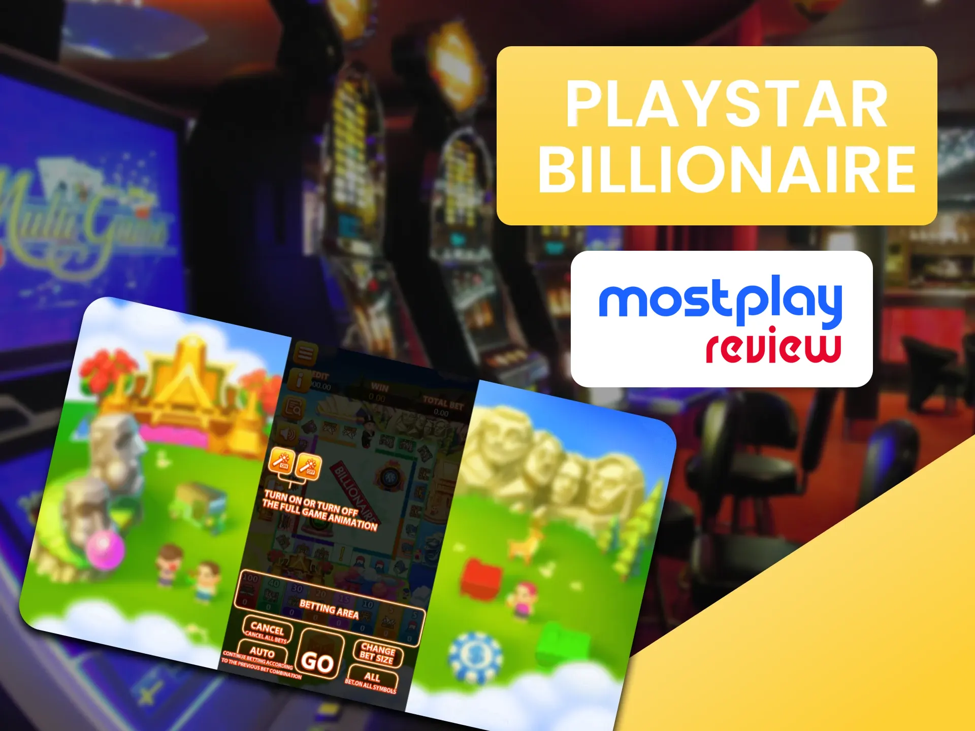 Have fun by playing the Arcade Billionaire on Mostplay.