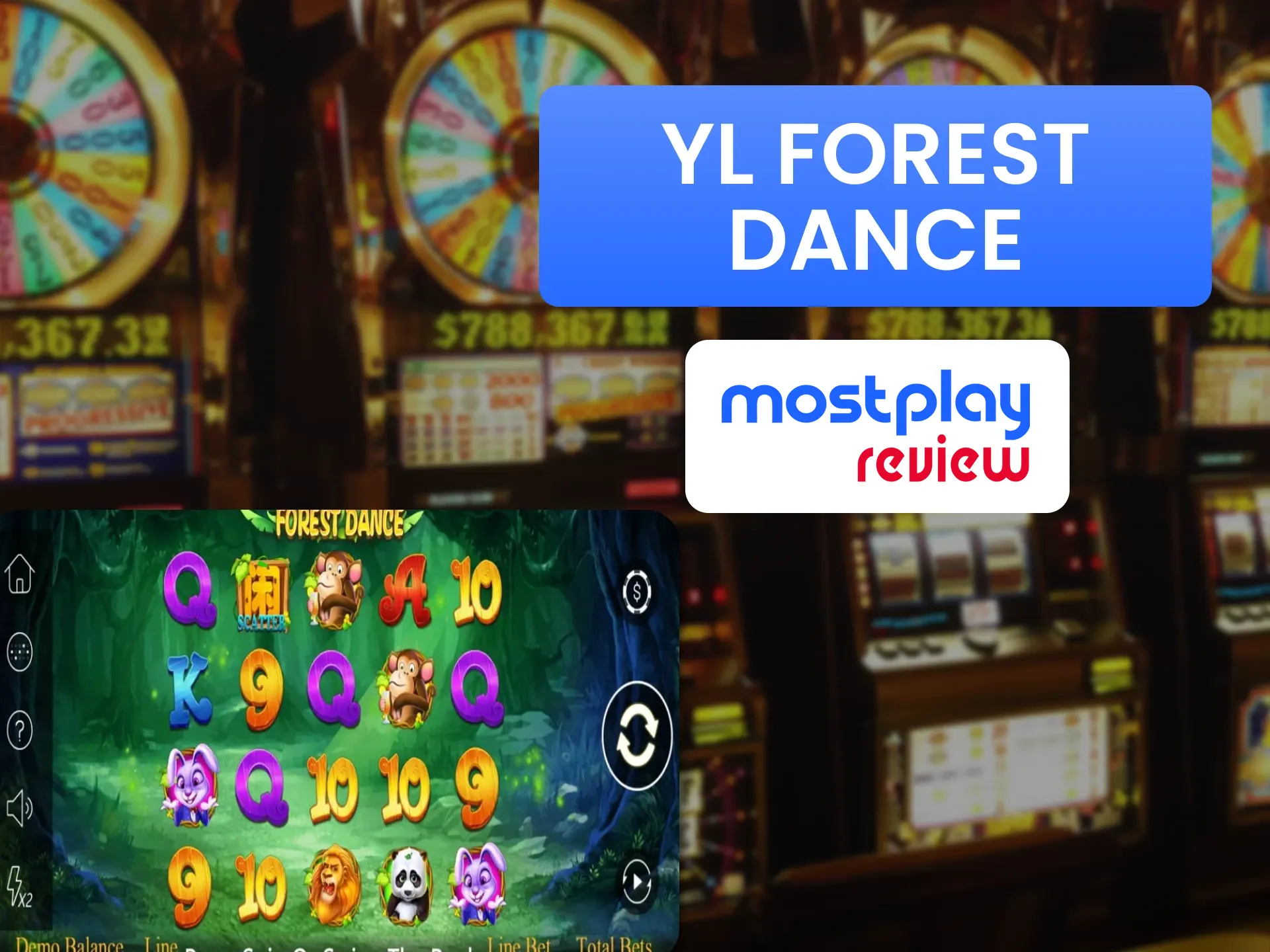 Win money by playing the Arcade Forest Dance on Mostplay.