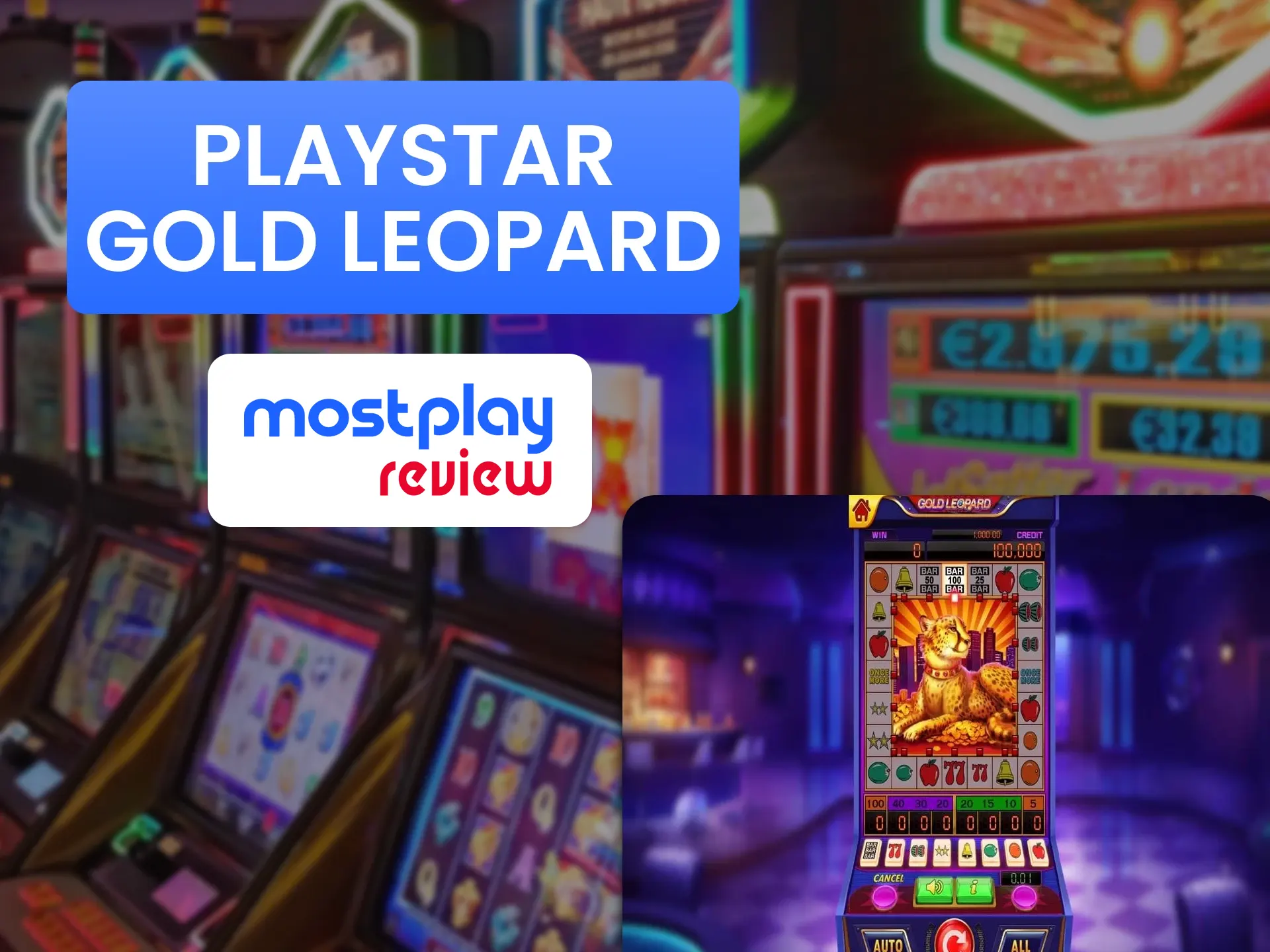 Arcade Gold Leopard is a new arcade on Mostplay.