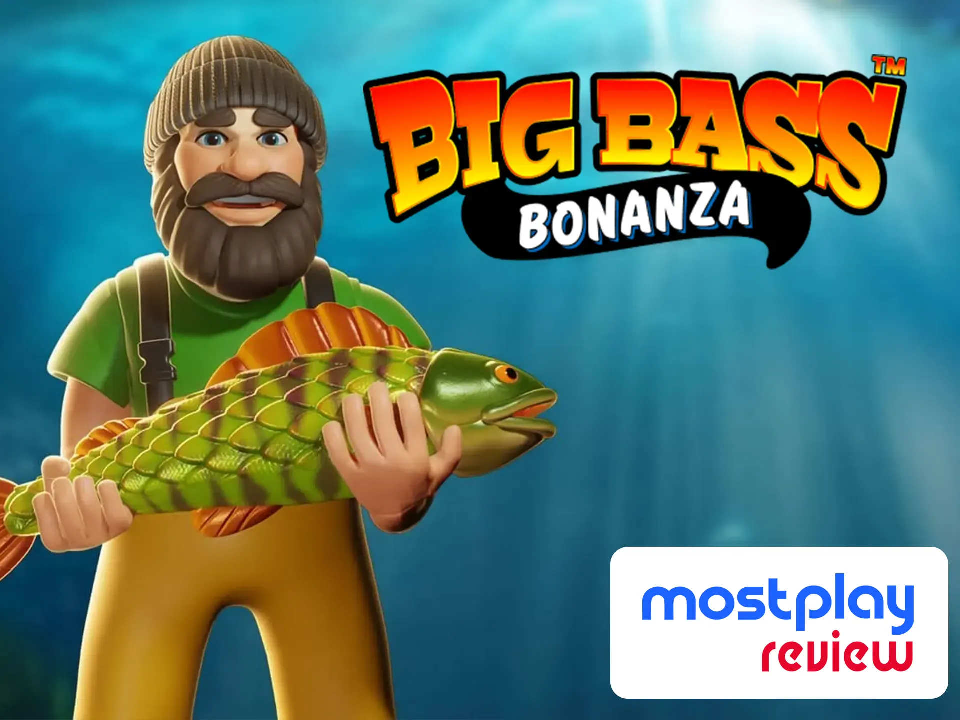 Catch your biggest prize by playing the Big Bass Bonanza slot.