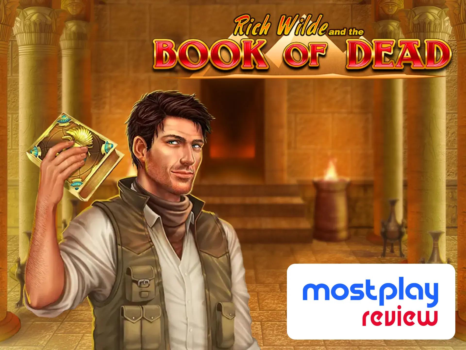 Solve the mystery of the Book of Dead and win your prize.