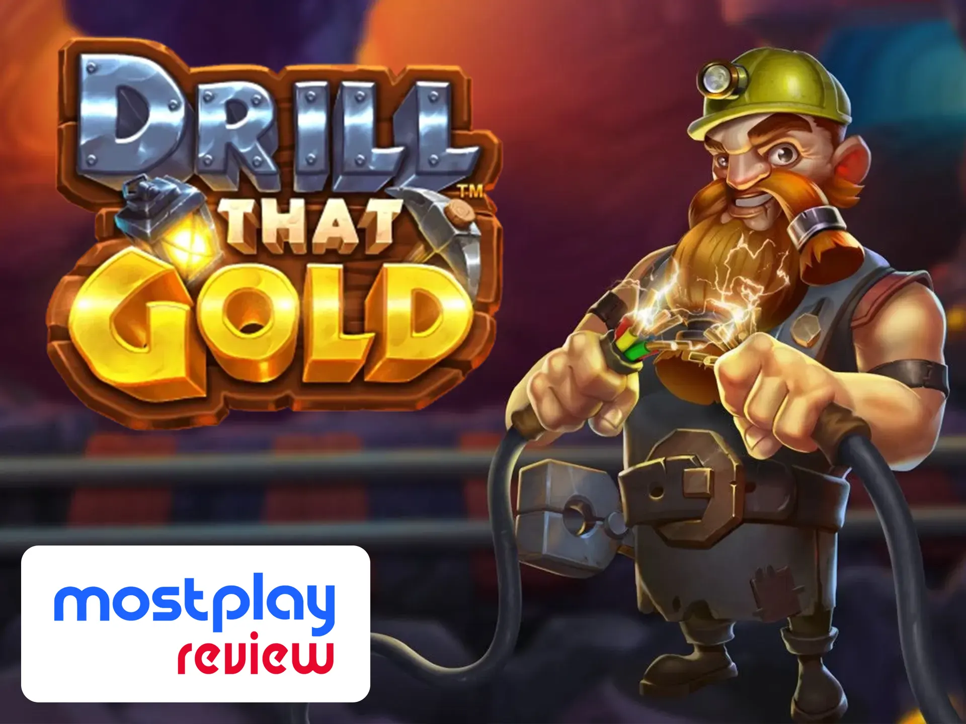 Mine your biggest winnings by playing Drill that Gold slot.