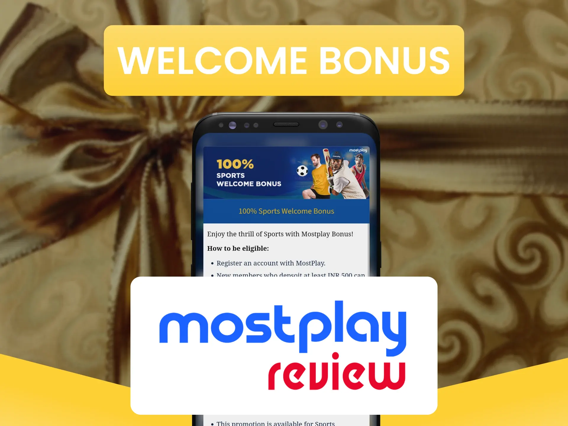 Get a Cricket betting bonus from Mostplay.