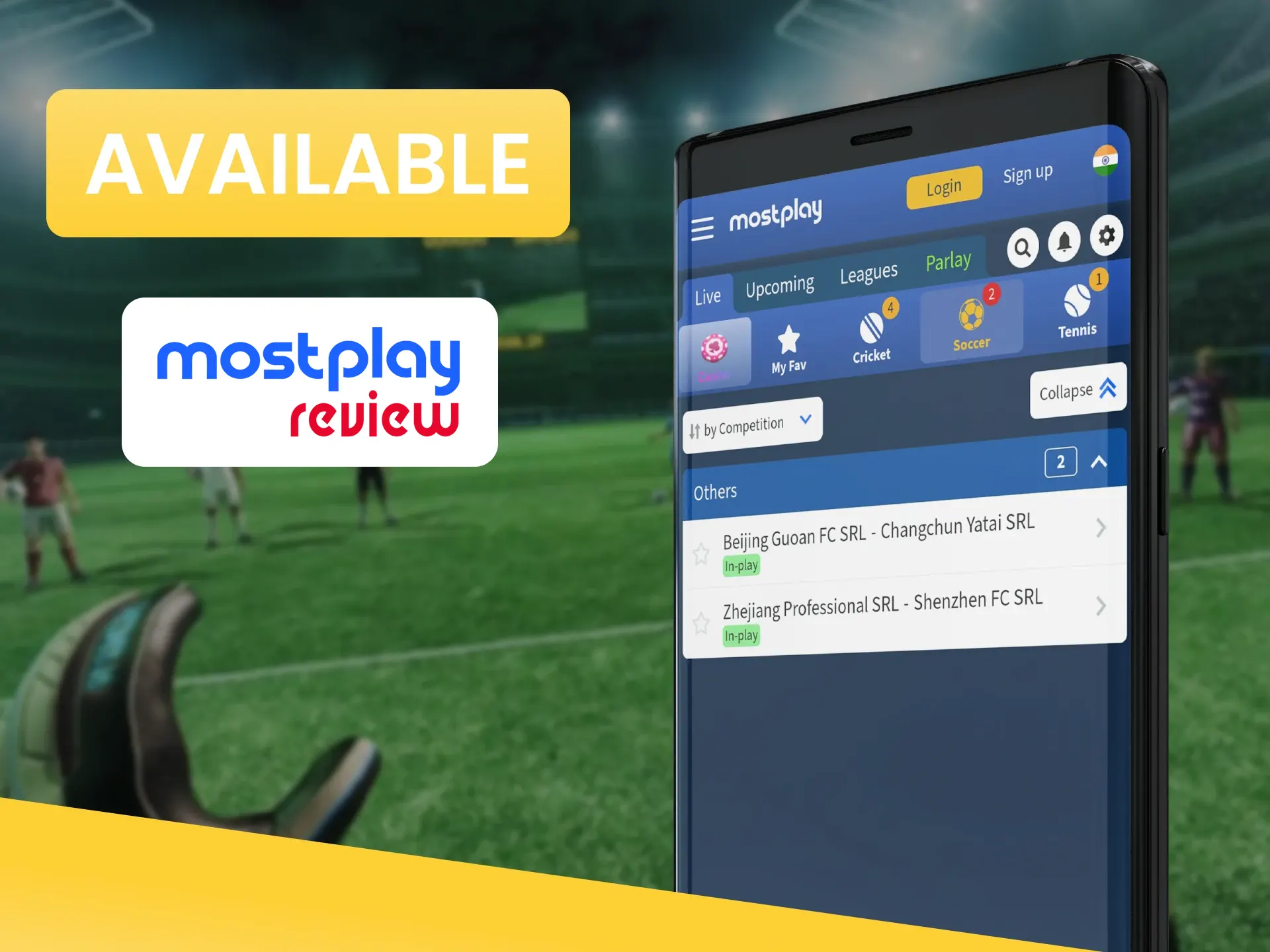 Find out about Mostplay's options for betting on Fantasy Sport.