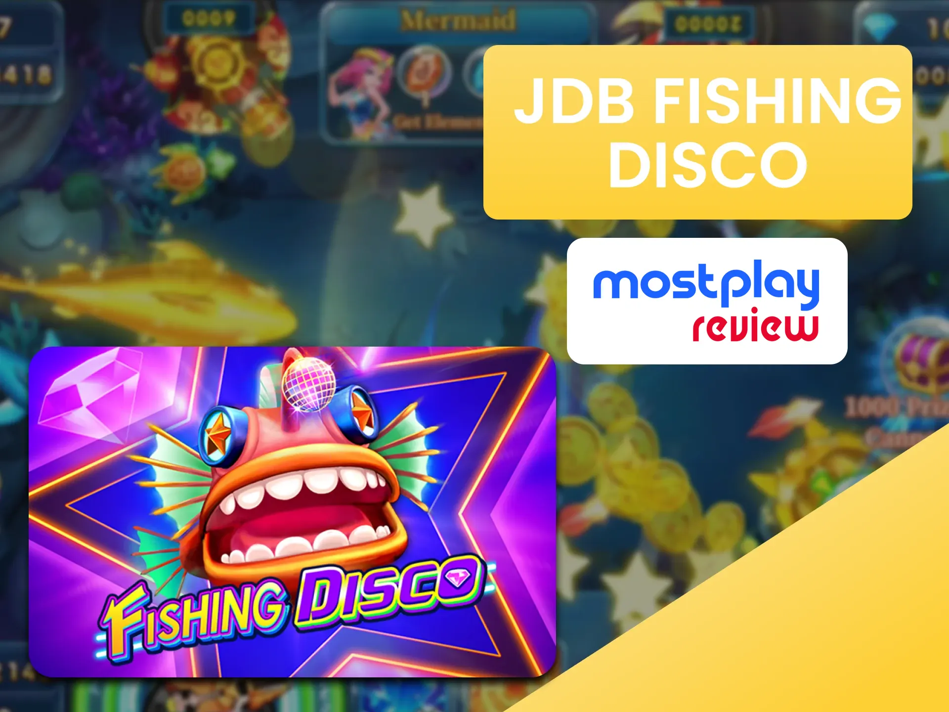 Have fun by playing the Fishing Disco game at the Mostplay.
