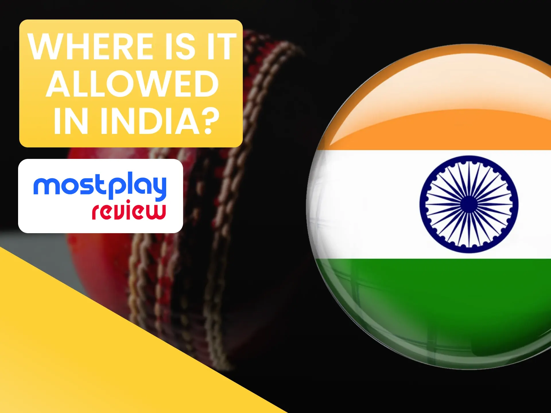 Find out in which regions of India Mostplay is allowed.