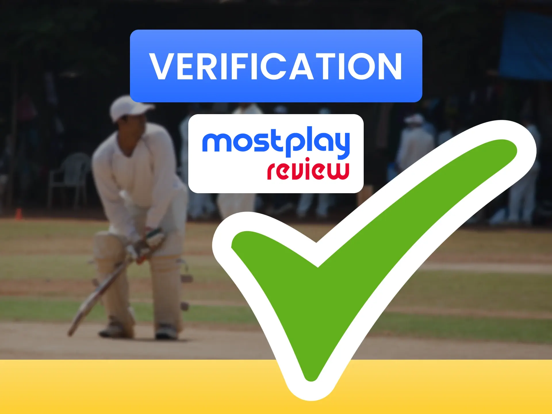 Mostplay has an easy and safe way to verify.