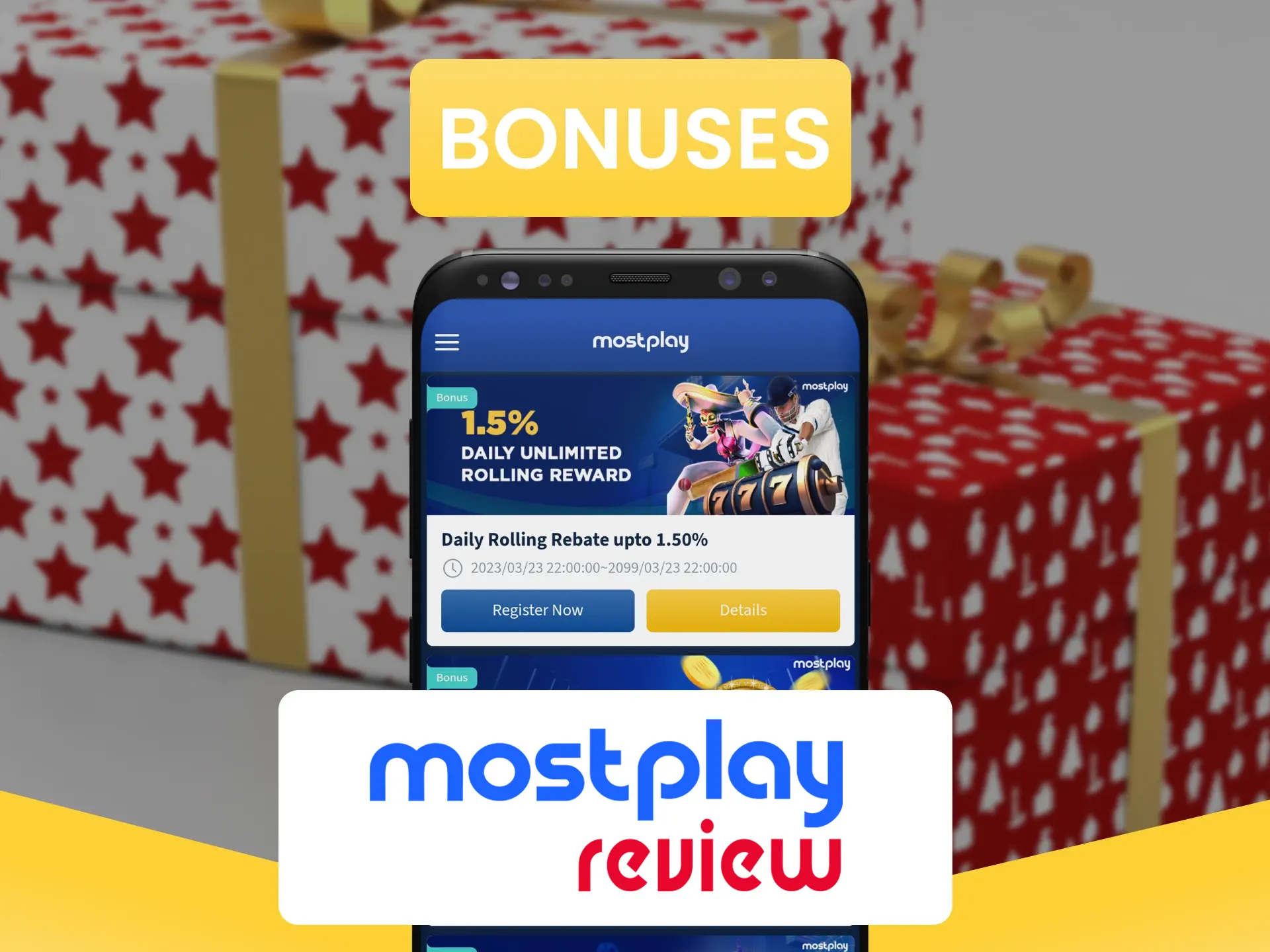Get Lottery Bonus from Mostplay.