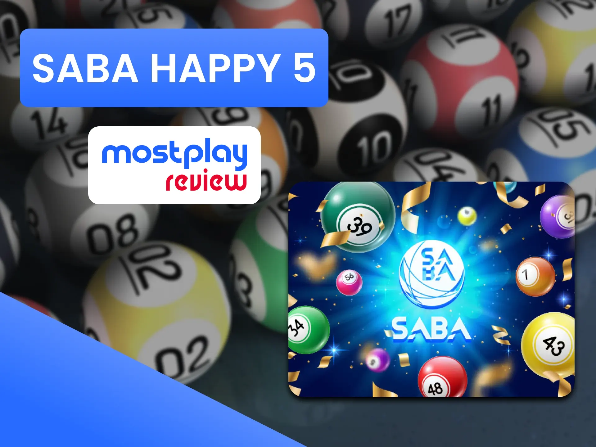 Win the jackpot by playing the Happy 5 lottery at the Mostplay.