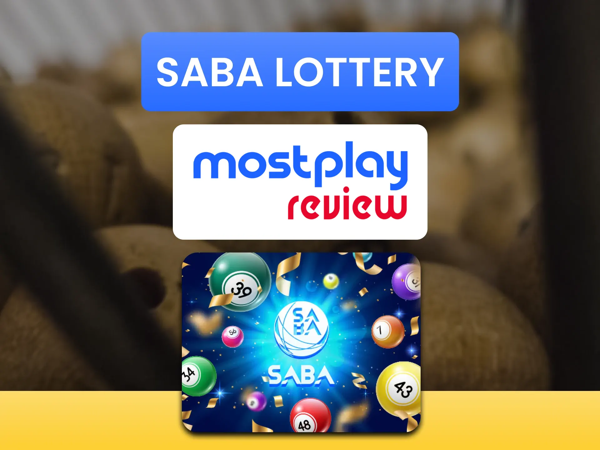Play lottery games at the Mostplay casino and win money.