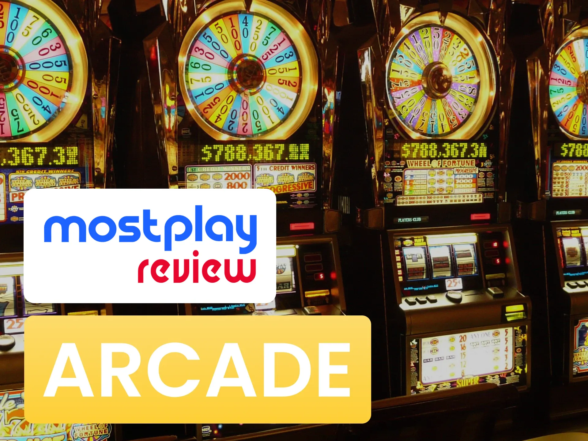 Win a lot of money by playing the Mostplay arcade games.