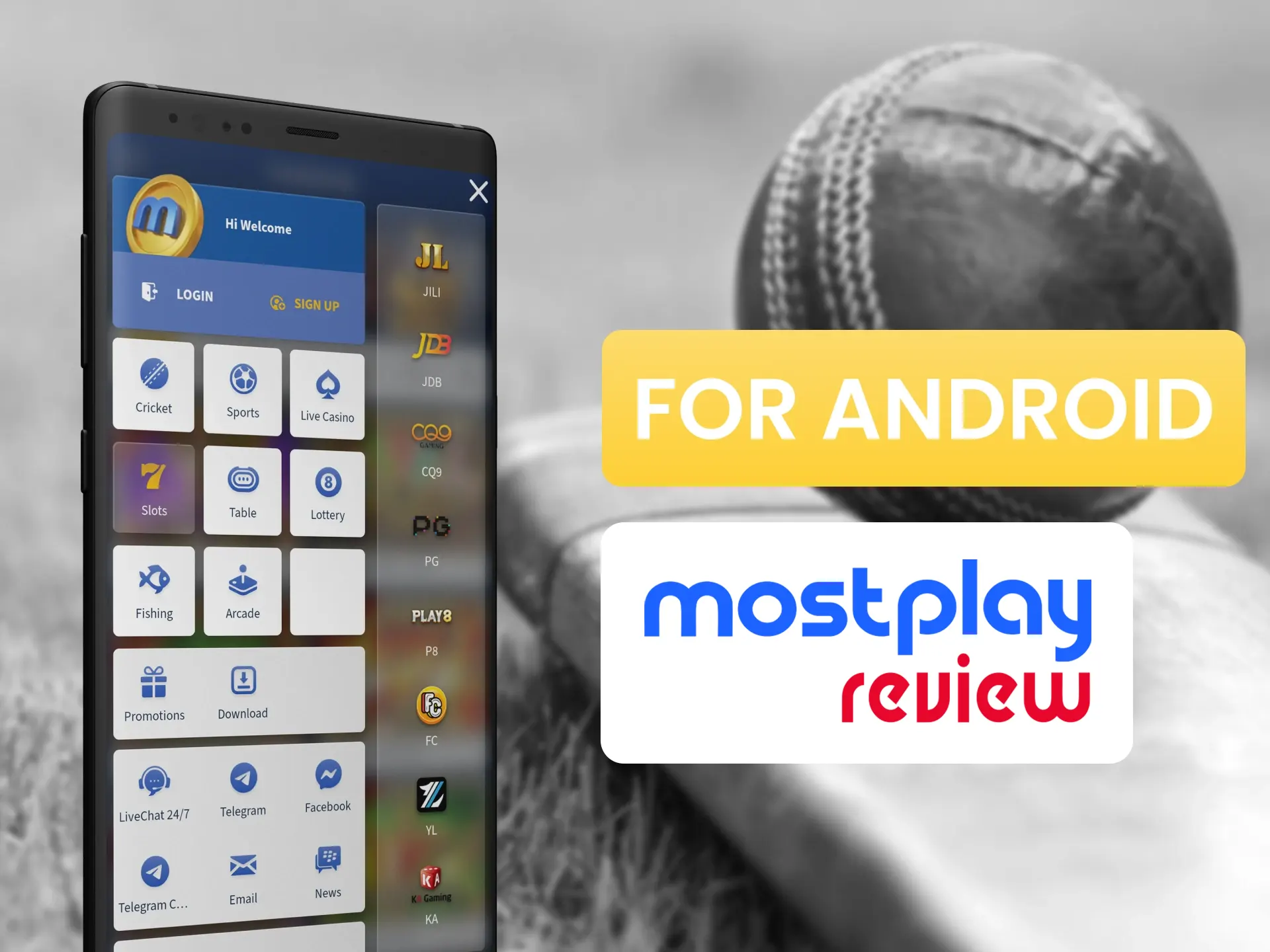 Mostplay app correctly runs on most Android devices.