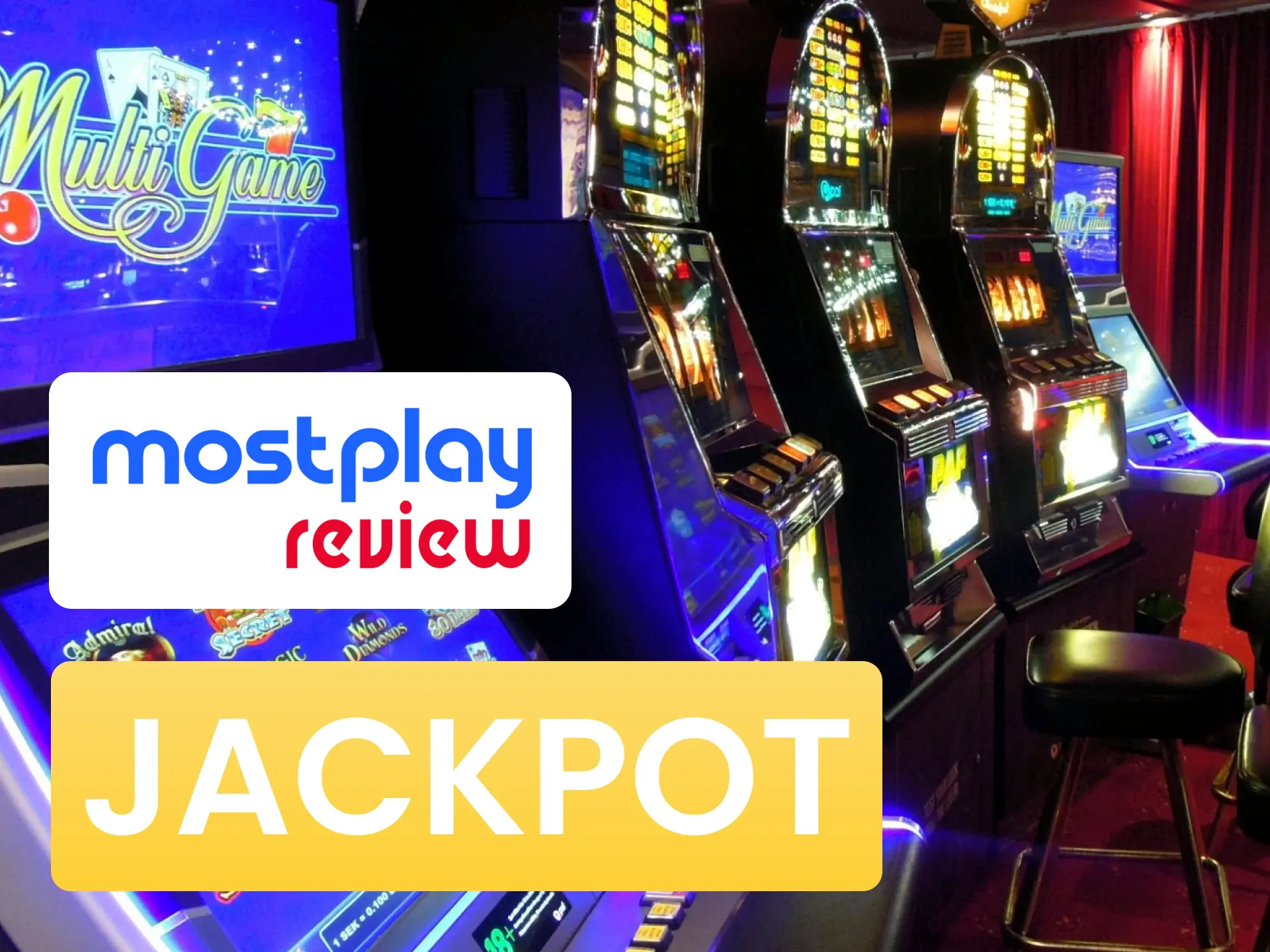 Play jackpot games at the Mostplay casino.