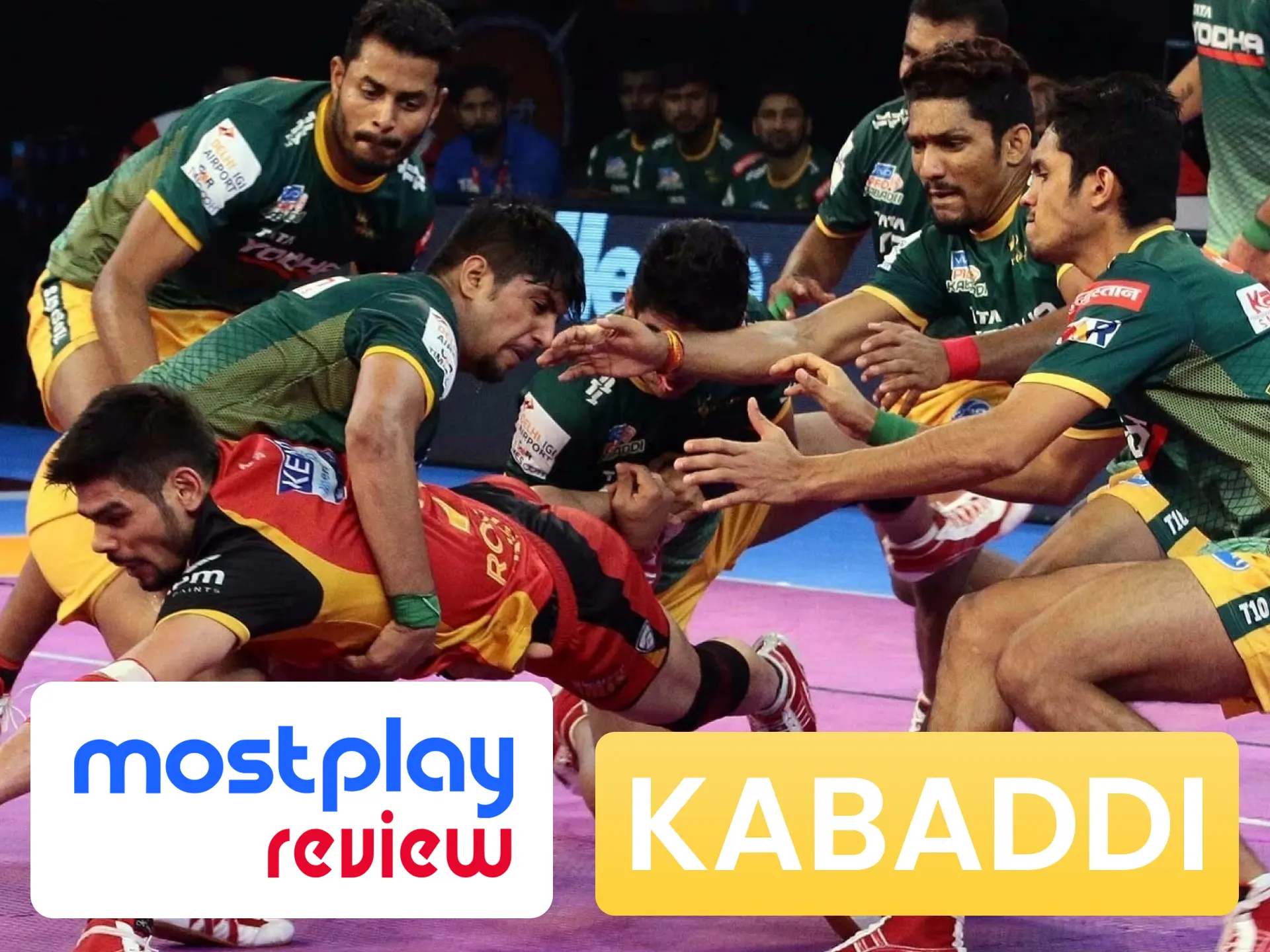 Kabbadi is a great sports discipline to bet at Mostplay.