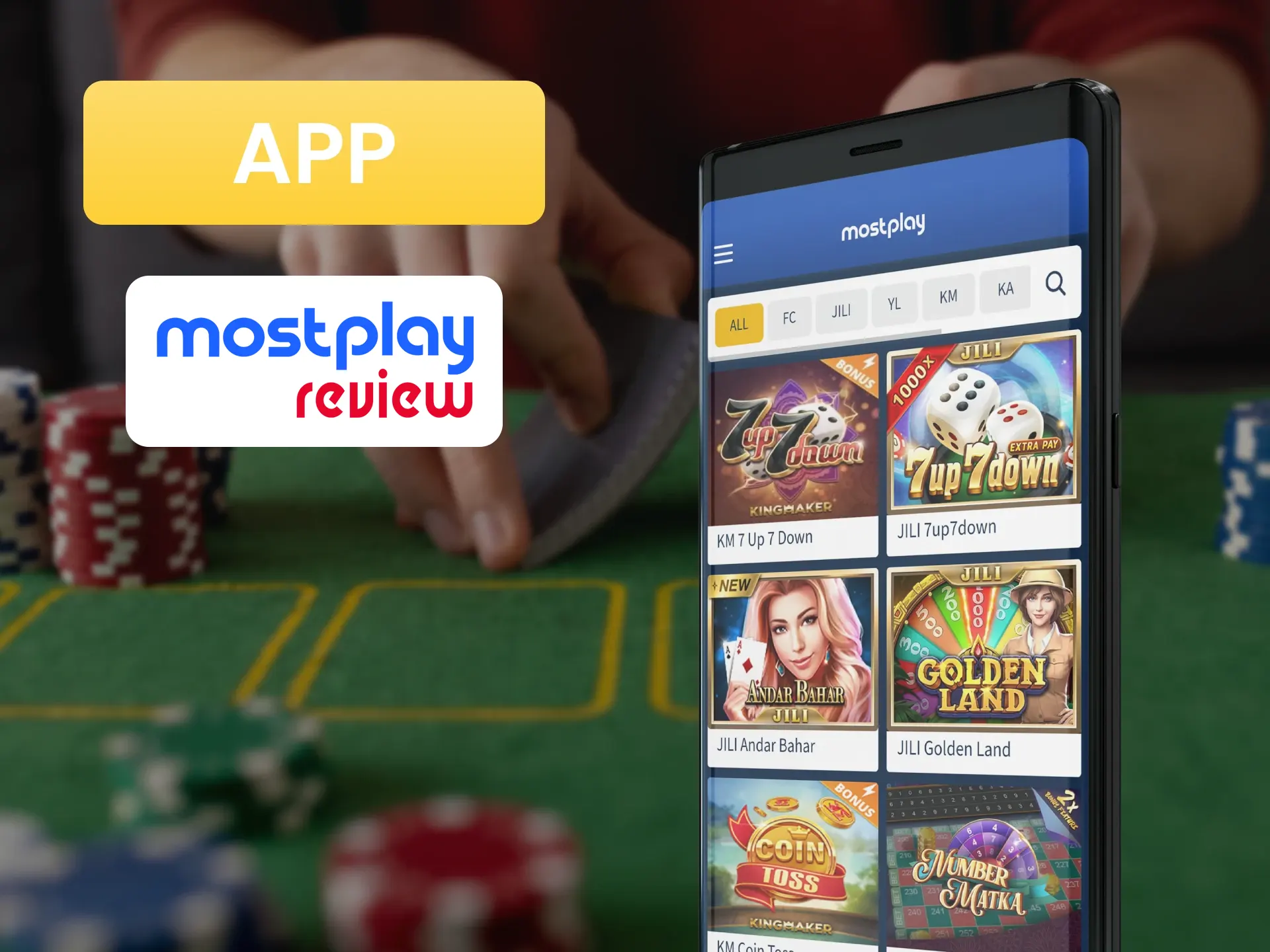 Use your smartphone for board games at the Mostplay.