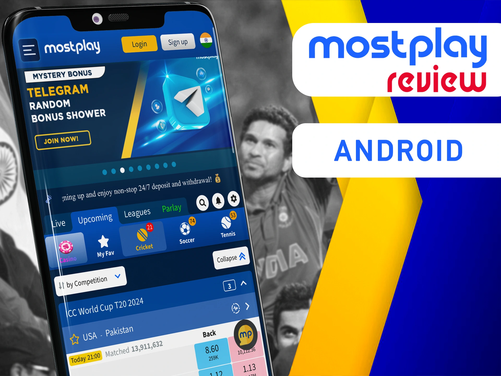 Mostplay app correctly runs on most Android devices.
