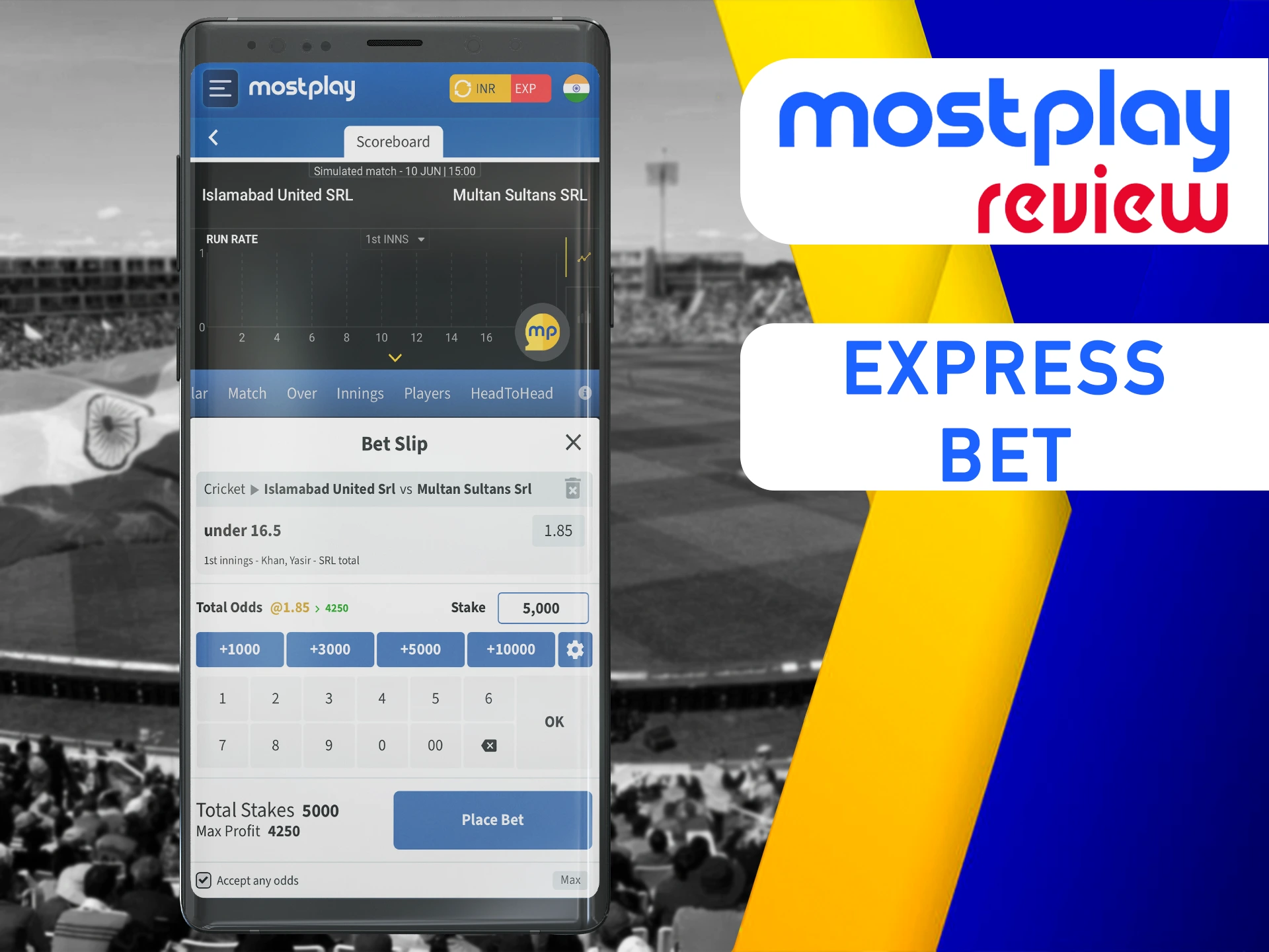 Make difficult bets at Mostplay and win more money.