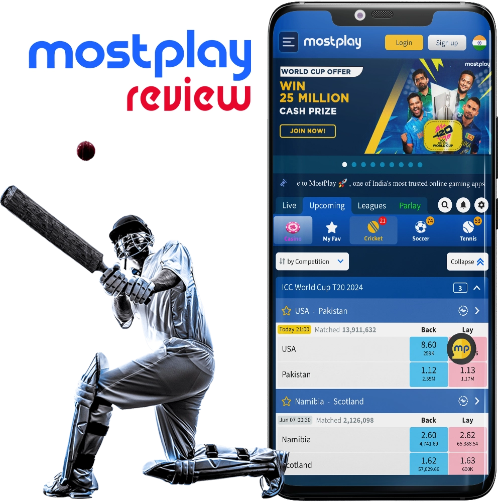 Mostplay is a great place to make bets and play casino games.