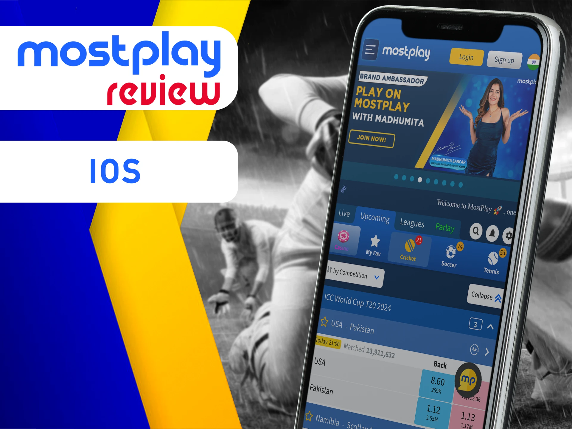 Install the Mostplay iOS app on all of your Apple devices.