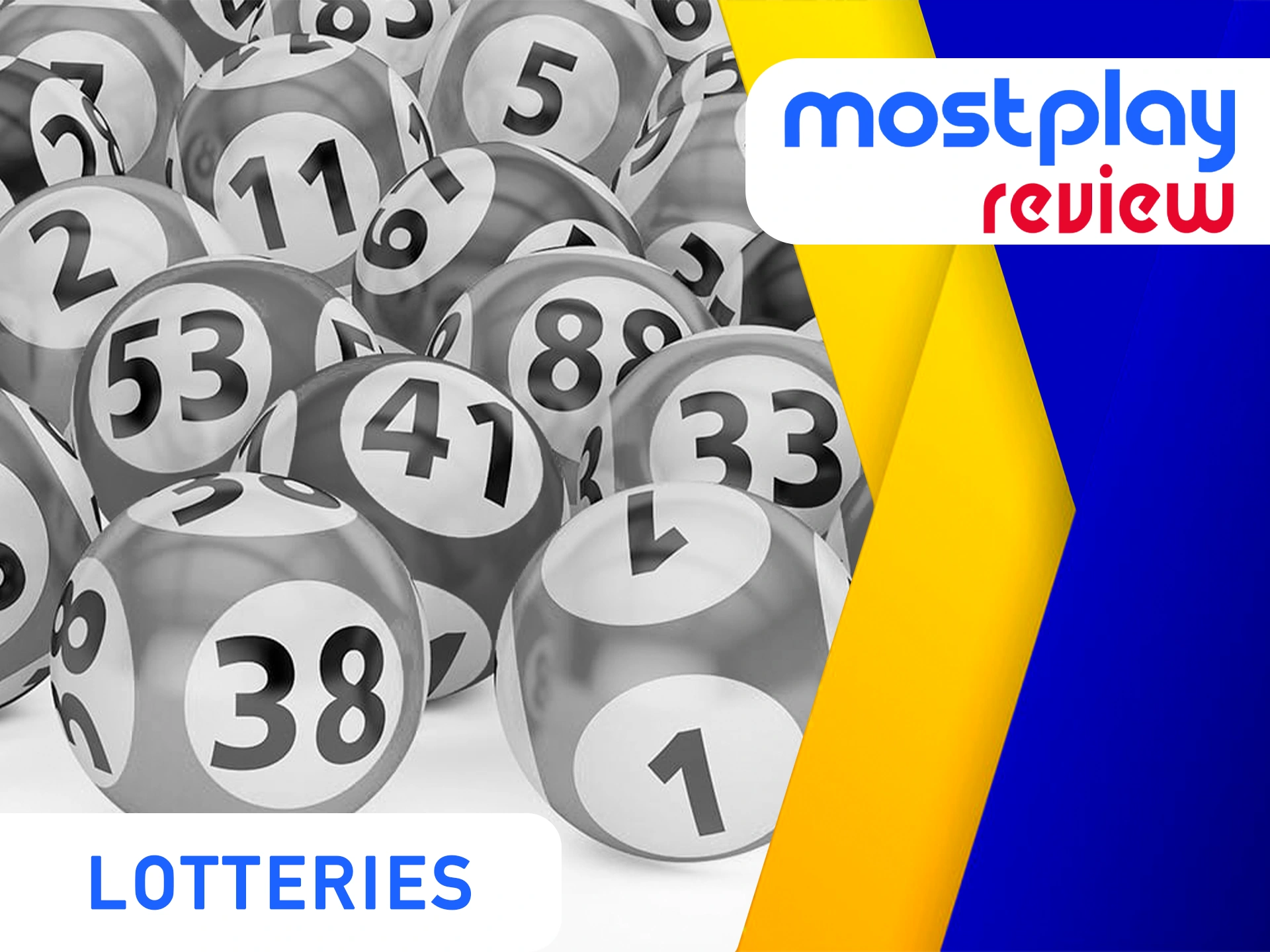 Win a huge amount of money by playing the Mostplay lottery.