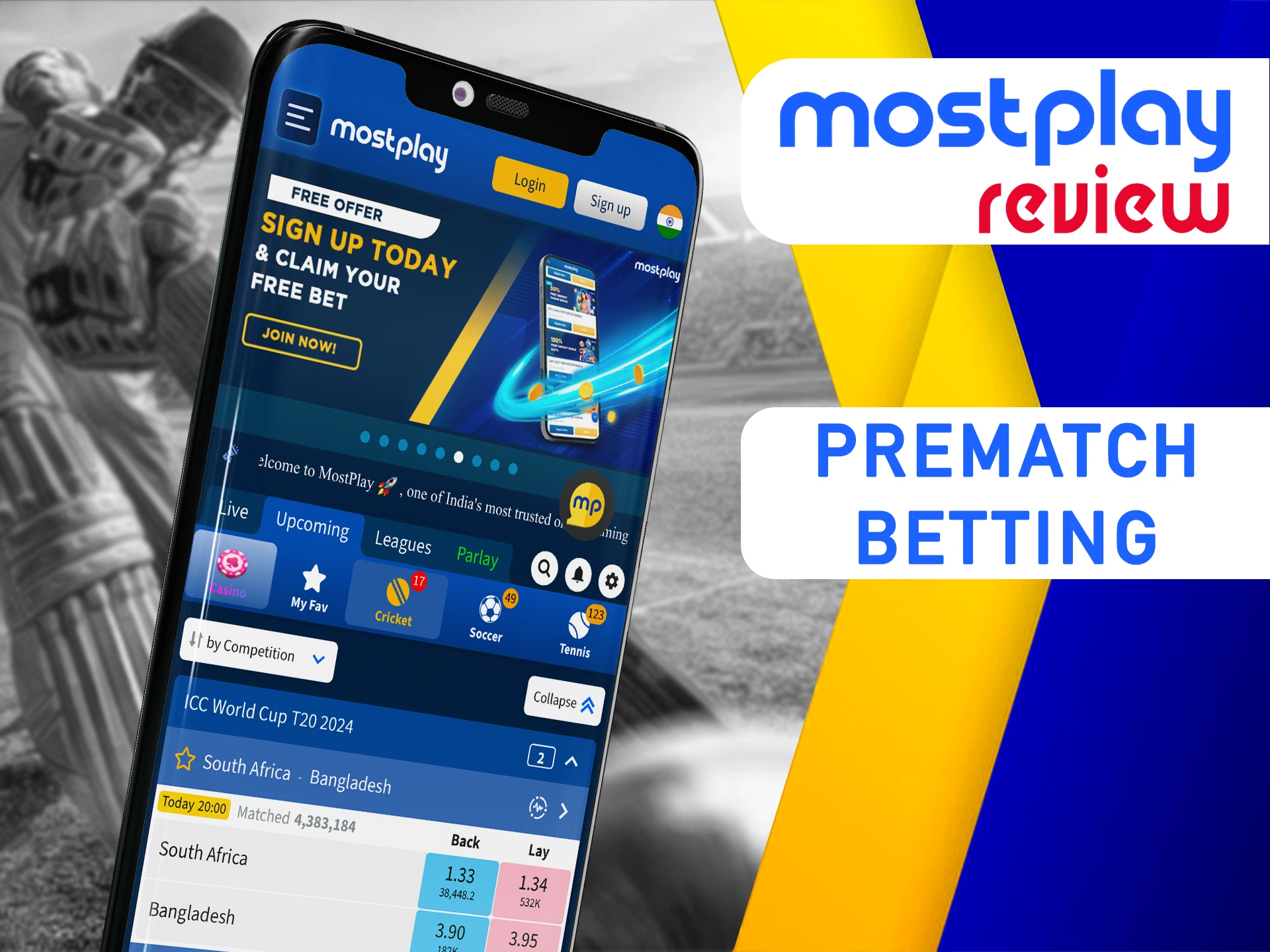 Make sure to bet on future events and wait until it happens at Mostplay.